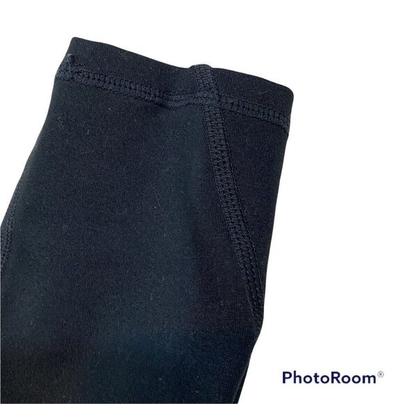 Fabletics Size Small Black Crisscross Mesh Cut Out Side Panels - Picture 12 of 13